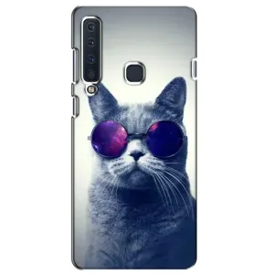 Чохол з принтом для Samsung Galaxy A9 2018, A920 (AlphaPrint) Модні коти (Стильний кіт)