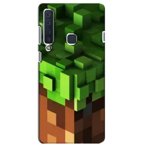 Чехол Майнкрафт на Samsung Galaxy A9 2018, A920 (AlphaPrint) Minecraft (текстура Майнкрафт)