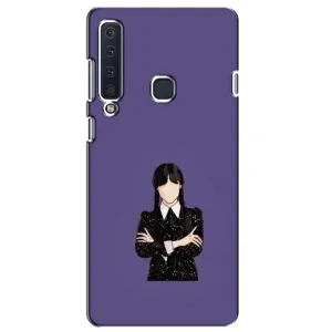 Чохли Венсдей на Samsung Galaxy A9 2018, A920 Уенсдей (AlphaPrint) (Венздей у чорному)