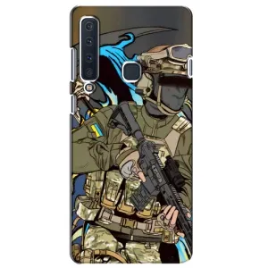 Чехлы с картинкой ЗСУ для Samsung Galaxy A9 2018, A920 (AlphaPrint) (Воїн ЗСУ)