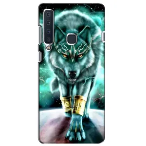 Захисні чохли для Самсунґ А9 2018 (AlphaPrint) (ХІТ продаж) ВОВК (Яскравий вовк)