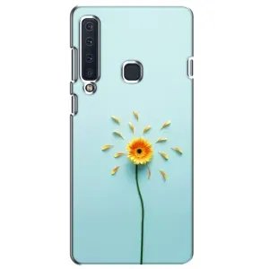 Чехлы с Цветами для Samsung Galaxy A9 2018, A920 (VPrint) (Желтый цветок)