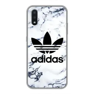 Чохли Адидас для Samsung Galaxy A01 Core (AlphaPrint) (Адідас на мраморі)