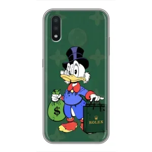 Чехлы для Samsung Galaxy A01 Core - Скрудж МакДак Louis Vuitton (PREMIUMPrint) (Богатая Утка)