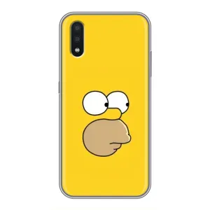Чехол с Симпсонами для Samsung Galaxy A01 Core (VPrint) (Гомер)