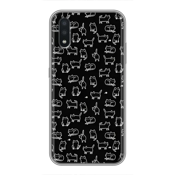 Чехол с принтом «Меленькие котики» для Samsung Galaxy A01 Core
