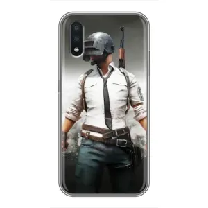 Чехол PUBG для Самсунг А01 Кор (AlphaPrint)