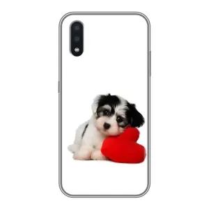 Чохли з собаками для Samsung Galaxy A01 Core (VPrint) (Песик)