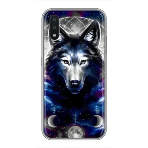 Захисні чохли для Самсунг Галаксі А01 Кор (AlphaPrint) (ХІТ продаж) ВОВК (Вовк)