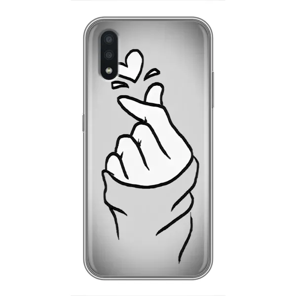 Чохол з принтом «Значок Love» для Samsung Galaxy A01 Core