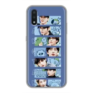 Чохли BTS для Samsung Galaxy A01 (AlphaPrint) (Bangtan)