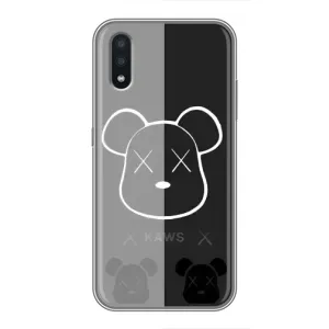 Чохли для Samsung Galaxy A01 - Bearbrick Louis Vuitton (PREMIUMPrint) (БеарБрік очі)