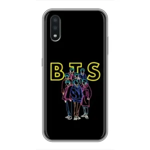 Чохли BTS для Samsung Galaxy A01 (AlphaPrint) (BTS стайл)