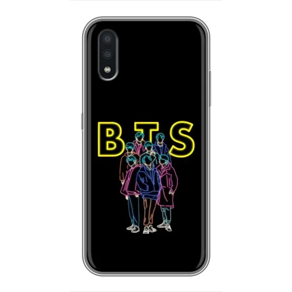 Чехол с принтом «BTS стайл» для Samsung Galaxy A01
