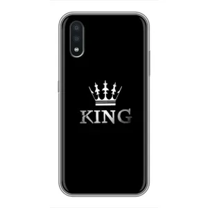 Чохол з Короною Самсунг Галаксі А01 - (AlphaPrint) (KING)