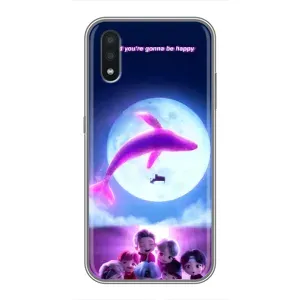Чохли BTS для Samsung Galaxy A01 (AlphaPrint) (КИТ BTS)