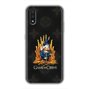 Чехлы для Samsung Galaxy A01 - Скрудж МакДак Louis Vuitton (PREMIUMPrint) (Король денег)