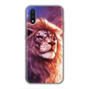 Чохол з картинкою ЛЕВ для Samsung Galaxy A01 (VPrint) (Красочний Лев)