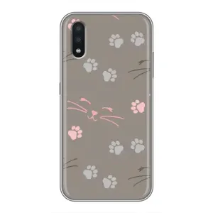 Чохол з малюнком кіт на Samsung Galaxy A01 (Лапи і вуса)
