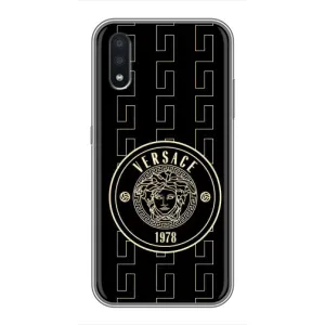 Чохли VERSACE для Самсунг Галаксі А01 (PREMIUMPrint) (Лого Версаче)
