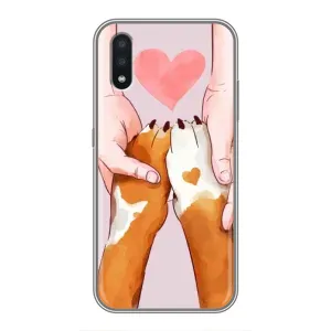 Чохли з собаками для Samsung Galaxy A01 (VPrint) (Любовь до собак)