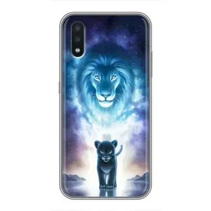 Чохол з картинкою ЛЕВ для Samsung Galaxy A01 (VPrint) (Маленький лев)
