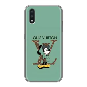 Чохли Луі Вітон для Samsung Galaxy A01 (AlphaPrint - LOUIS VUITTON) (Міккі Маус LV)