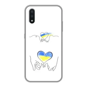 Чохол для Патріота України Samsung Galaxy A01 - (AlphaPrint) (Мир Україні)