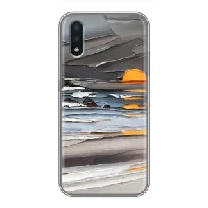 Чохол з картинкою (Стильні) Самсунг Галаксі А01 - (AlphaPrint) (Пастель)