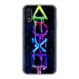 Чохли з тематикою Кіберспорт для Samsung Galaxy A01 (VPrint) (Pleystation лого)