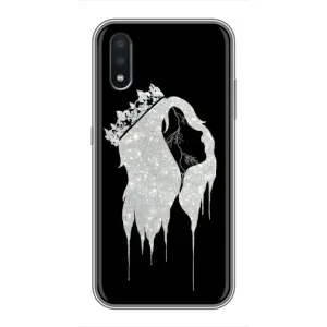 Чохол з Короною Самсунг Галаксі А01 - (AlphaPrint) (Принцеса)