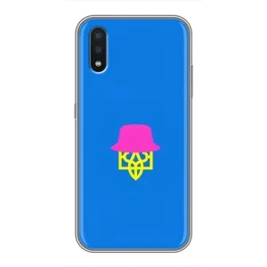 Чохли для Samsung Galaxy A01 Укр. Символіка (AlphaPrint) (Шапка на гербу)