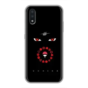 Чохли на тему: Ітачи Учіха для Samsung Galaxy A01 (AlphaPrint) (очі Ітачі)