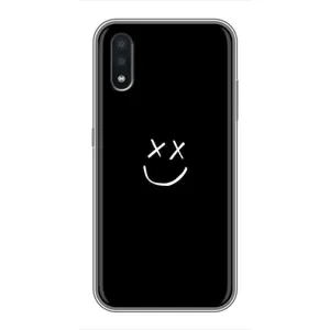 Чохол для Самсунг Галаксі А01 - (AlphaPrint) з принтом (ТОП продажів) (Смайл)