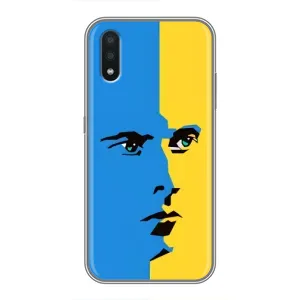 Украинские Чехлы для Samsung Galaxy A01 с картинкой УПА (AlphaPrint) (Степан Бандера)