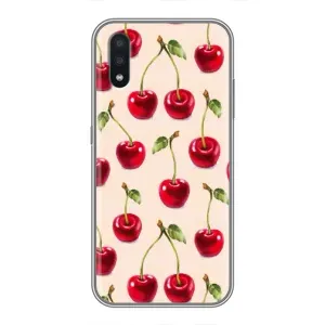 Чохли з фруктами для Samsung Galaxy A01 (VPrint) (Черешня)