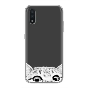 Чохол на Самсунг Галаксі А01 з Котиками (VPrint) (Виглядає котик)