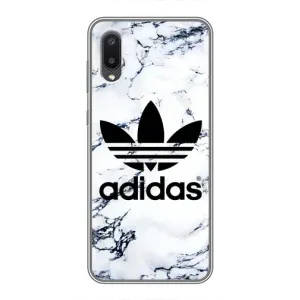 Чохли Адидас для Samsung Galaxy A02 (AlphaPrint) (Адідас на мраморі)