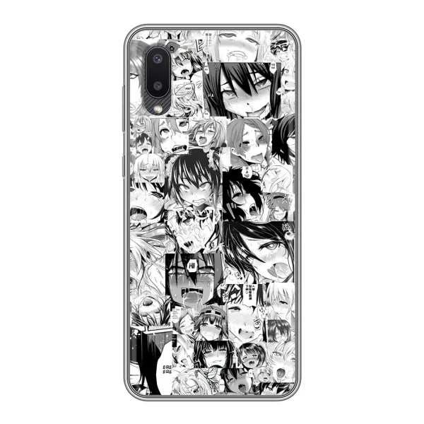 Чехол с принтом «Ahegao manga» для Samsung Galaxy A02 Чехол с принтом «Ahegao manga» для Samsung Galaxy A02