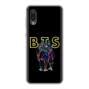 Чохли BTS для Samsung Galaxy A02 (AlphaPrint) (BTS стайл)