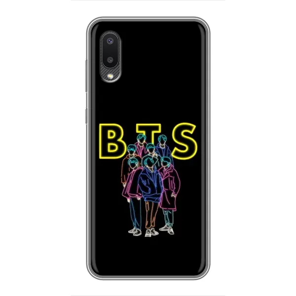 Чохол з принтом «BTS стайл» для Samsung Galaxy A02