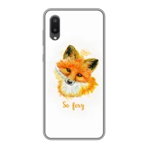 Чохли з картинкою Лисичка для Samsung Galaxy A02 (VPrint) (Дівчинка Лиса)