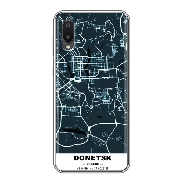 Чохол з принтом «Донецьк» для Samsung Galaxy A02
