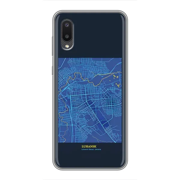Чохол з принтом «Луганськ» для Samsung Galaxy A02