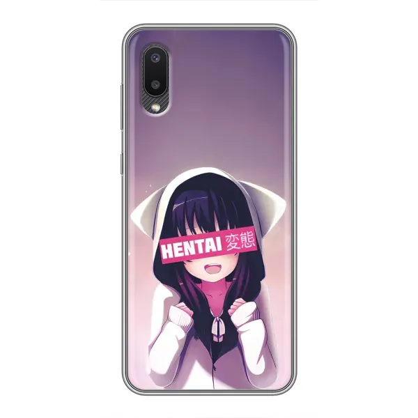 Чехол с принтом «Hentai chan» для Samsung Galaxy A02 Чехол с принтом «Hentai chan» для Samsung Galaxy A02