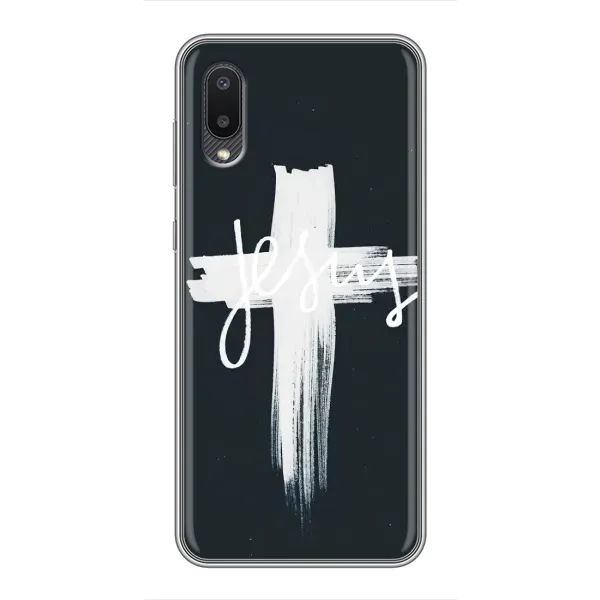 Чехол с принтом «Иисус» для Samsung Galaxy A02 Чехол с принтом «Иисус» для Samsung Galaxy A02