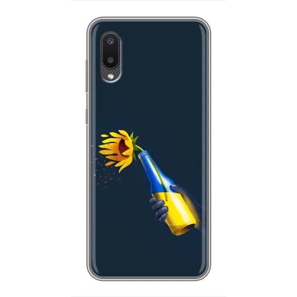 Чехол с принтом «Коктейль молотова» для Samsung Galaxy A02