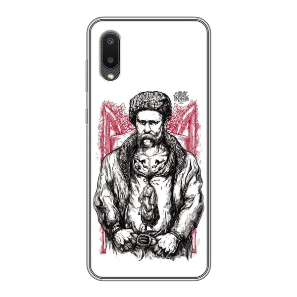 Чехол с принтом «Козак Шевченко» для Samsung Galaxy A02