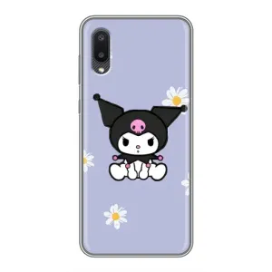 Чохол з кроликом Куромі на Samsung Galaxy A02 (Куромі в квітах)