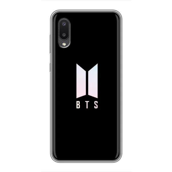 Чохол з принтом «Лого BTS» для Samsung Galaxy A02